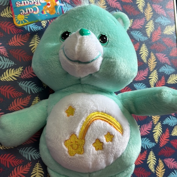 NWT Care Bear Wish Bear/ Rare - Picture 2 of 5